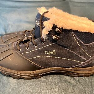 Blue “Ryka” boots, size 9W